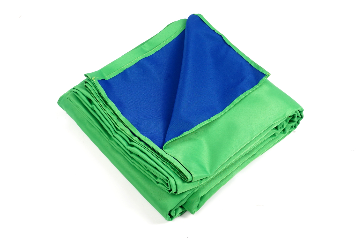 Фон тканевый FST-B33PDS Blue/Green, двусторонний синий / зеленый хромакей 